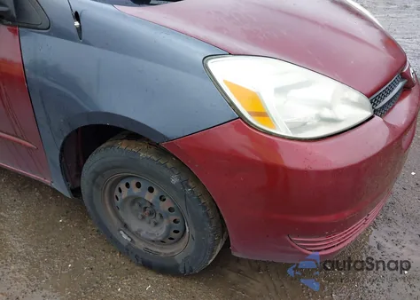 2005 Toyota Sienna Ce из США, поврежденный, VIN 5TDZA23C65S304184